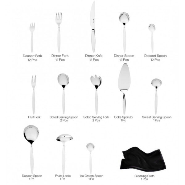 Leaf Tableware Set 72 pcs - Image 4