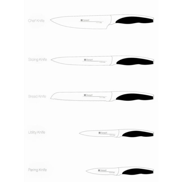 Dorsch Curve Knifes 6 Pcs Set - Image 3