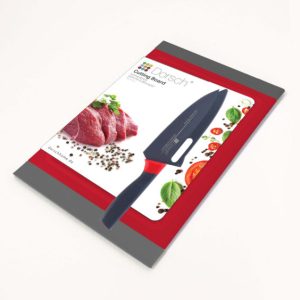Dorsch Cutting Board & Knives Set