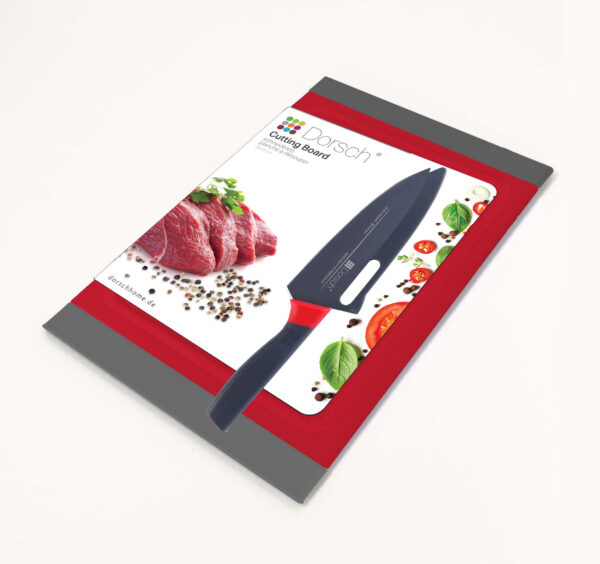 Dorsch Cutting Board & Knives Set