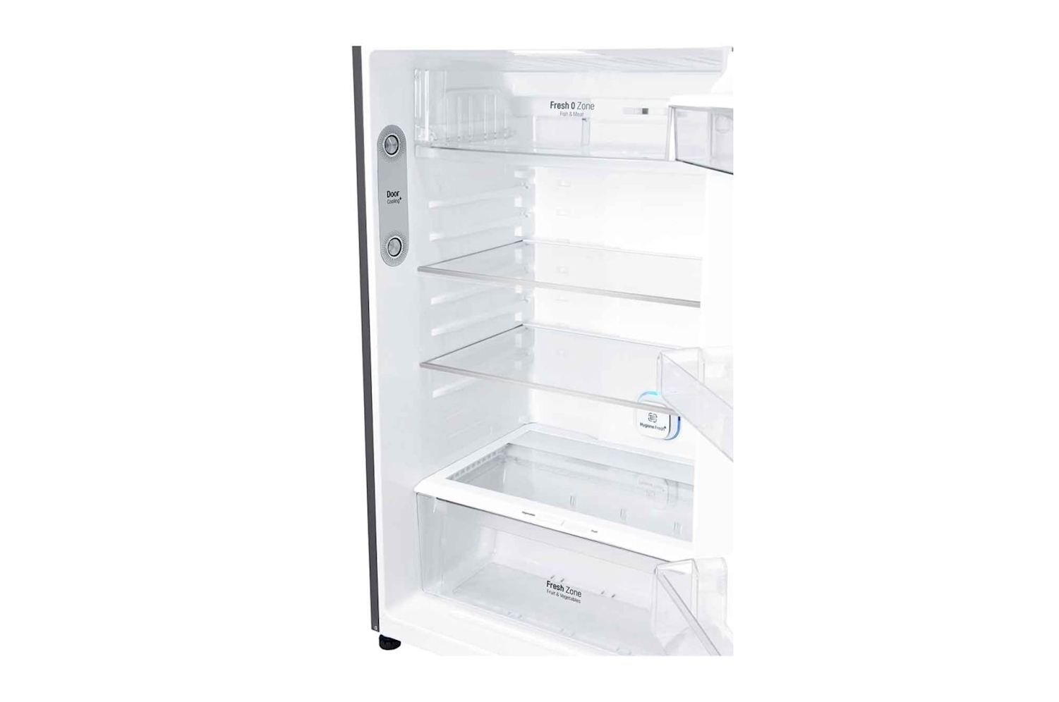 LG Top Mount Refrigerator, 24 cft , Smart Inverter , Silver Color - Image 4
