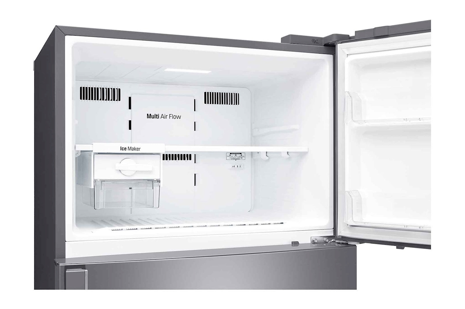 LG Top Mount Refrigerator, 24 cft , Smart Inverter , Silver Color - Image 9