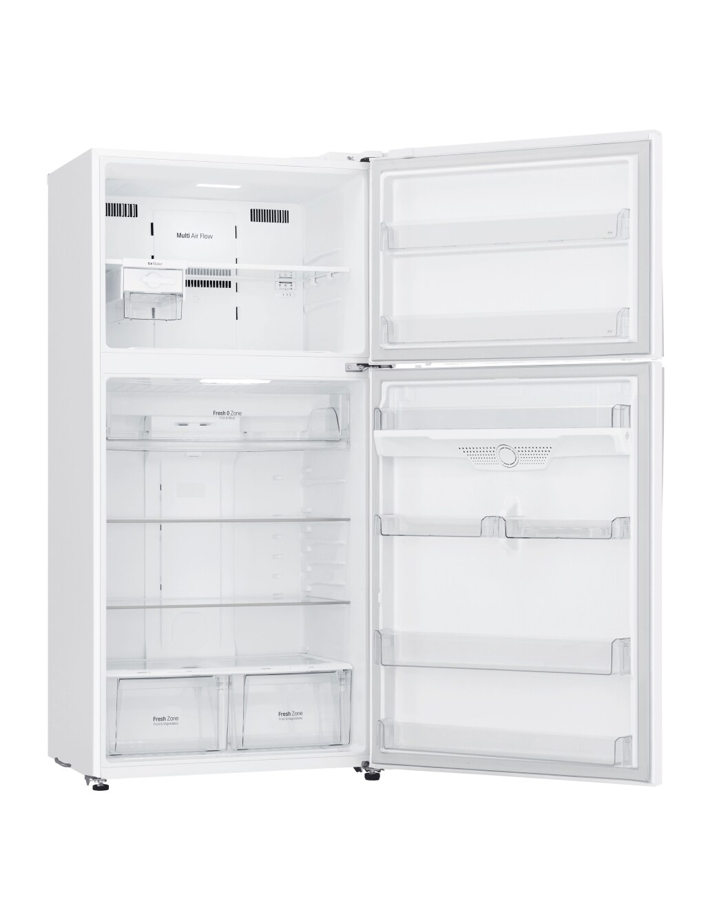 LG Top freezer Refrigerator 29 cft , Smart Inverter Compressor,White Color - Image 4