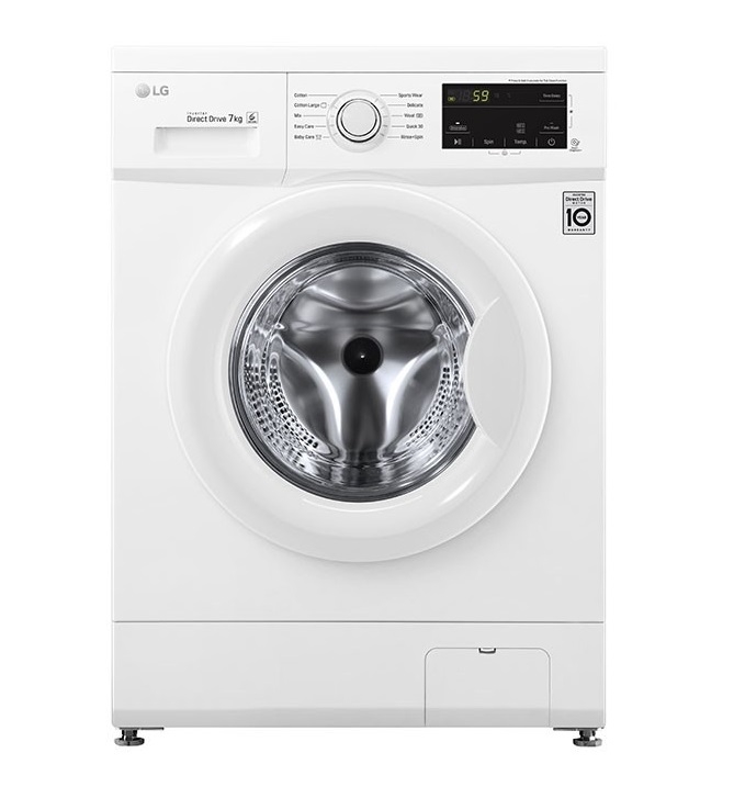 LG, Washing Machine 7 KG White