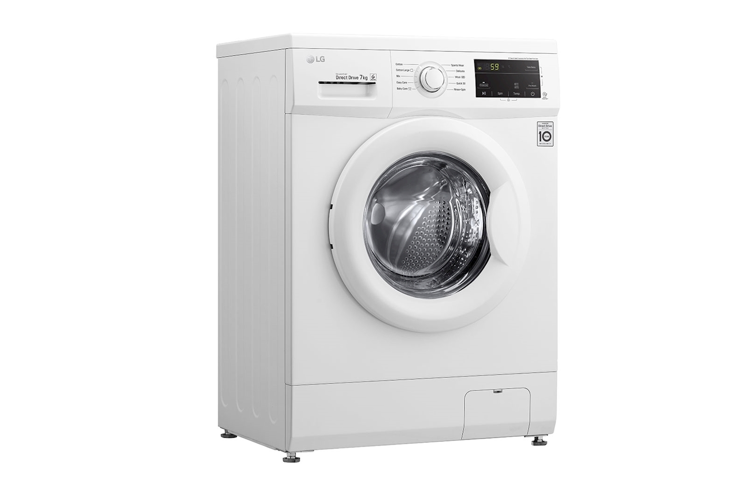 LG, Washing Machine 7 KG White - Image 5