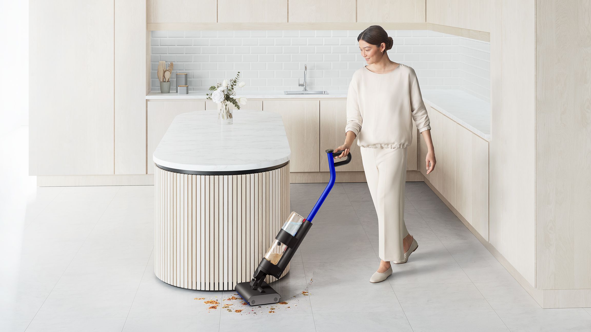 Dyson WashG1™ wet cleaner (Matte Black/Ultra Blue) - Image 3