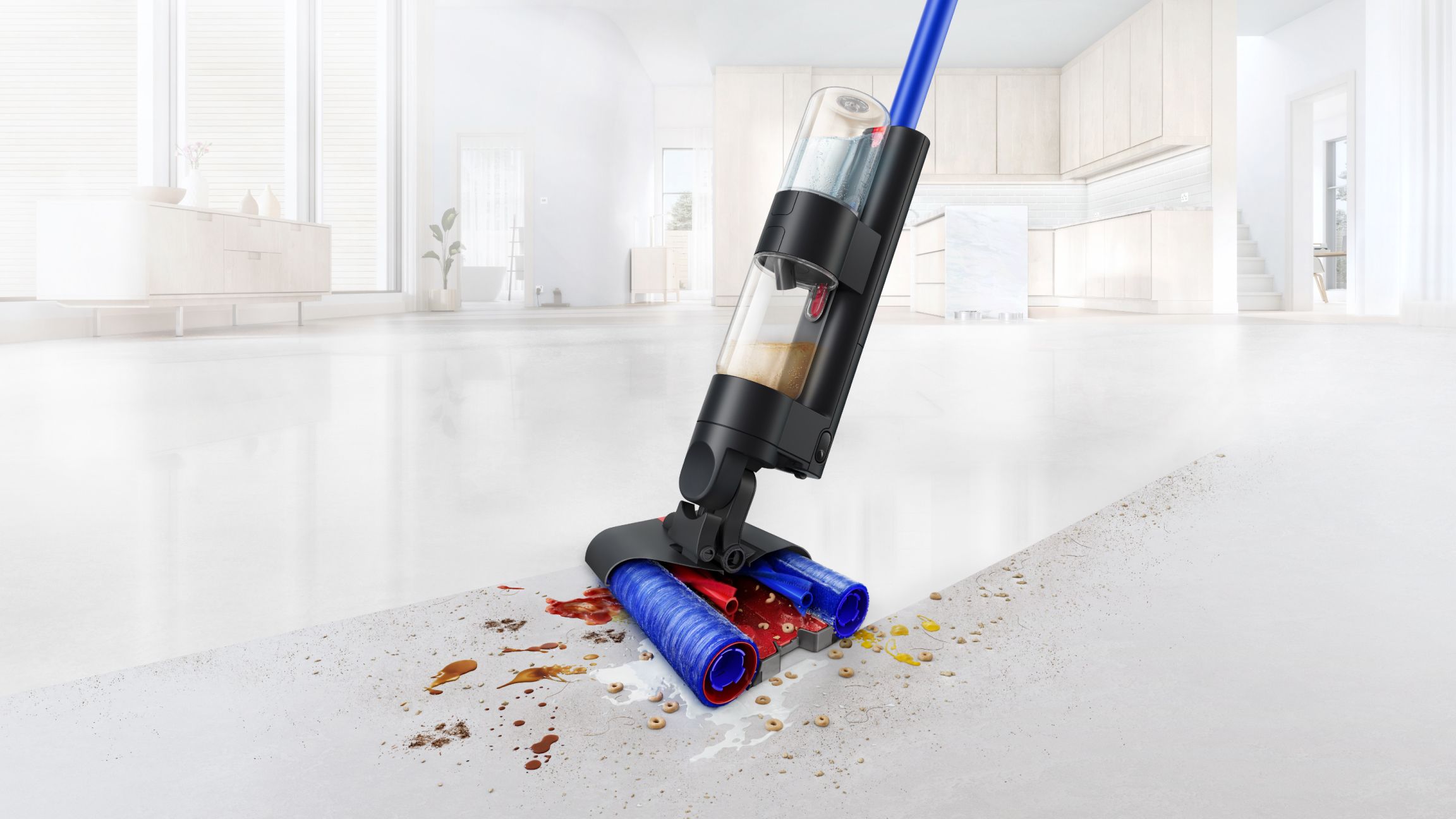 Dyson WashG1™ wet cleaner (Matte Black/Ultra Blue) - Image 6
