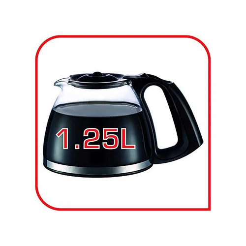 Tefal, Gran Perfecta Filter Coffee Maker, 1.25 Litre, Black - Image 3