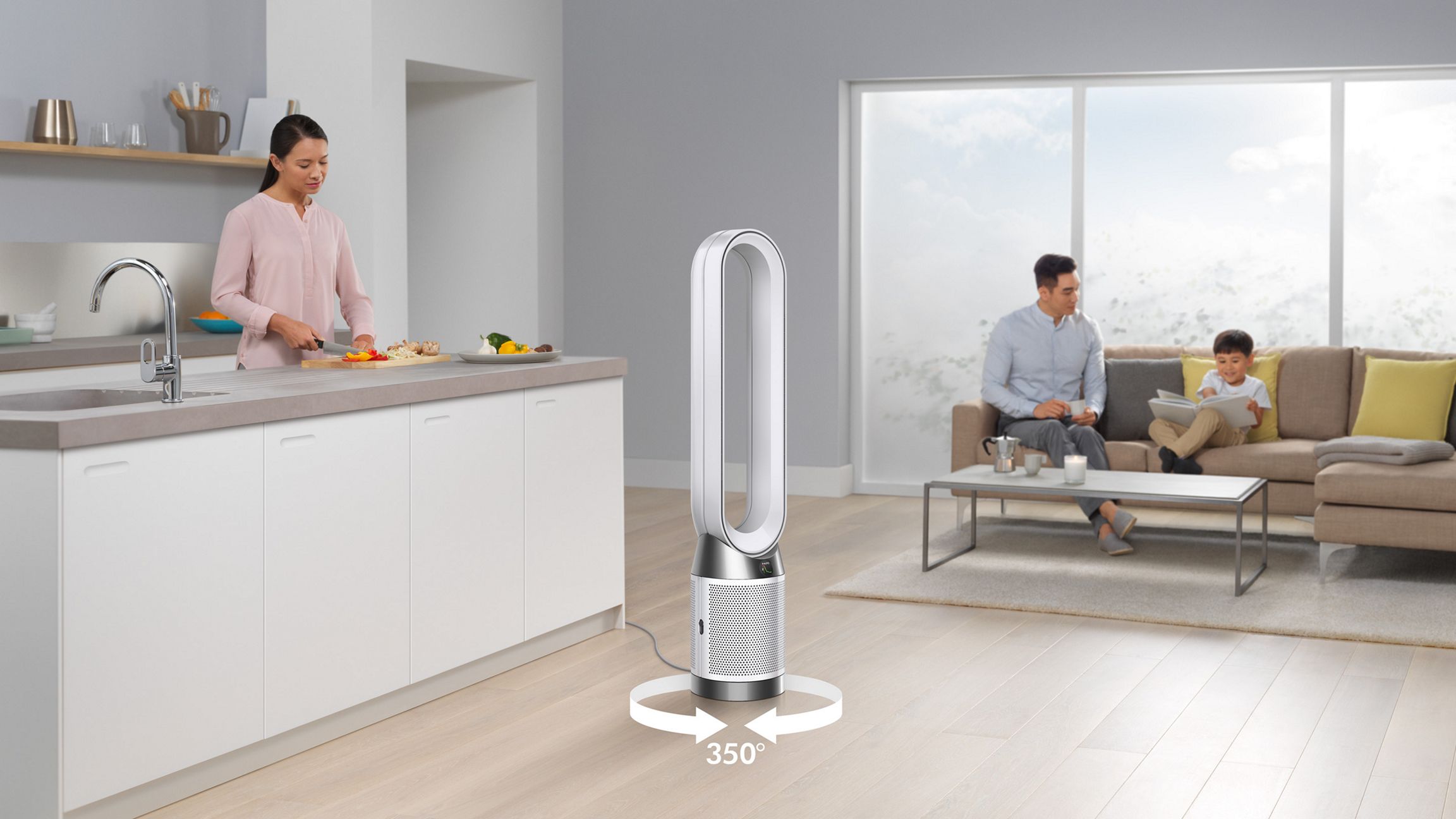 Dyson Purifier Cool Gen1 TP10 purifying fan (White) - Image 3
