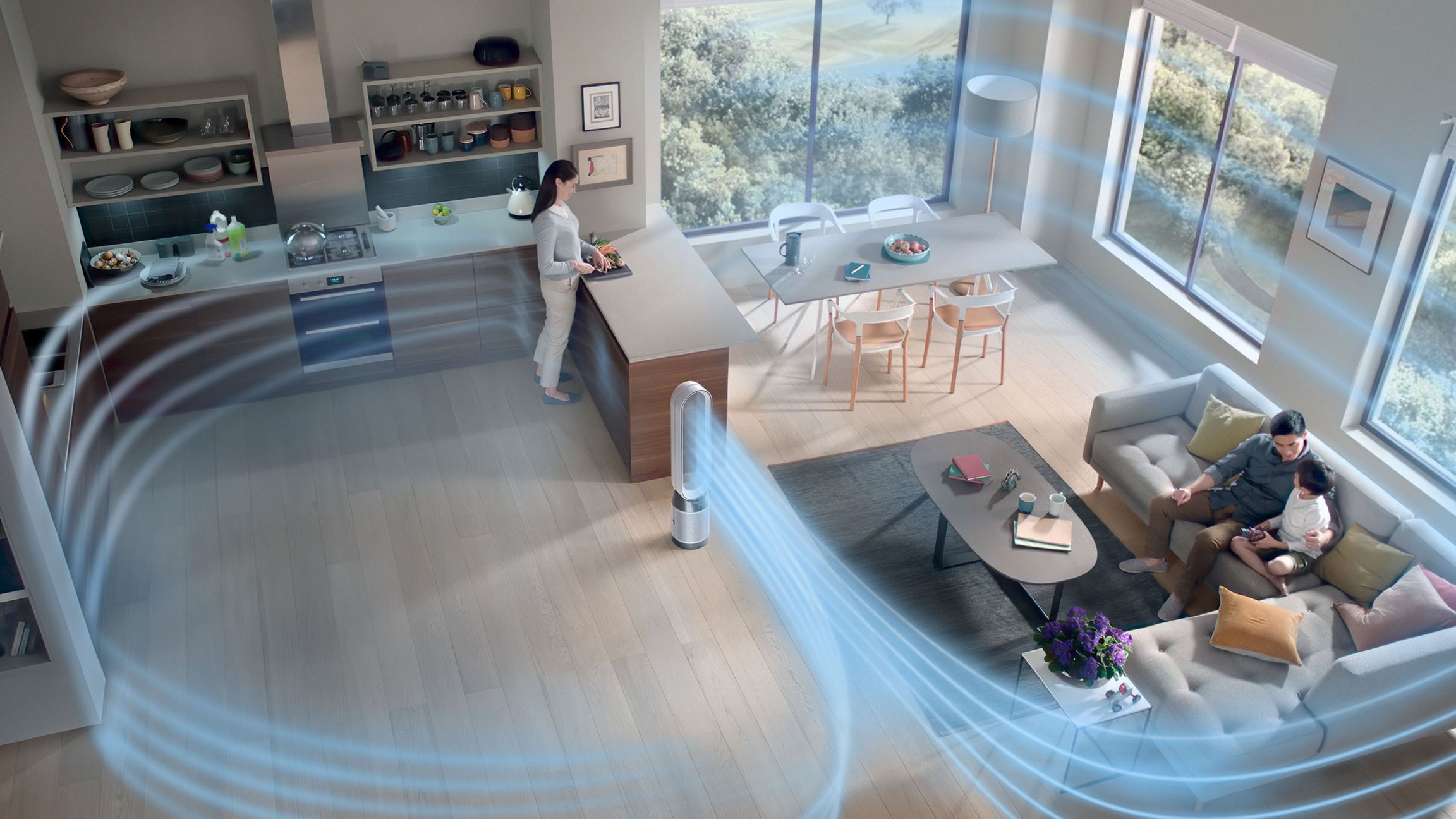 Dyson Purifier Cool Gen1 TP10 purifying fan (White) - Image 5