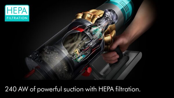 Dyson V15 Detect Absolute vacuum cleaner (Gold) - Image 7