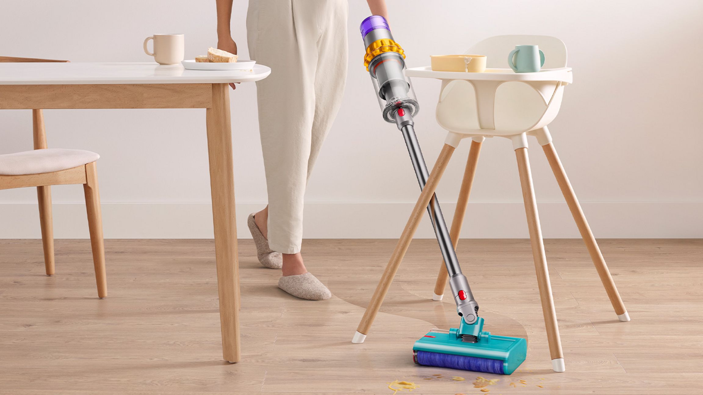 Dyson V15s Detect Submarine™ wet and dry vacuum cleaner (Yellow/Nickel) - Image 5