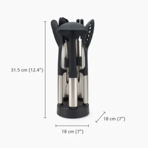 Joseph Joseph, Elevate™ Fusion 5-piece Stainless-steel Utensil Set with Compact