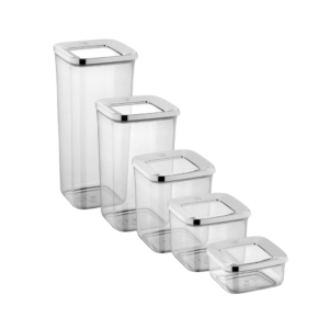 Solar Square Storage Container Set of 5