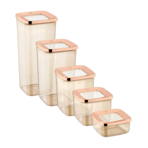 Solar Square Storage Container Set of 5