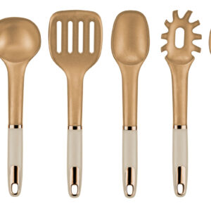 Service Set of 6 with Copper Stand